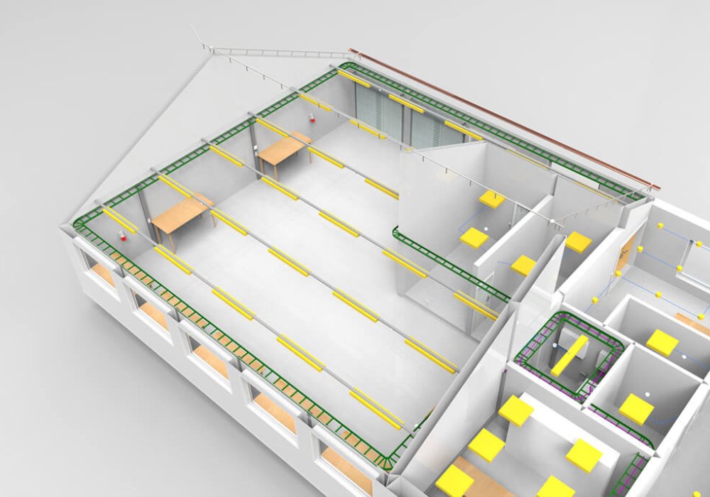 CAD Zeichnungen Vogelperspektive