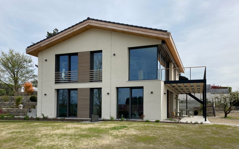 Außenaufnahme Einfamilienhaus Wangen