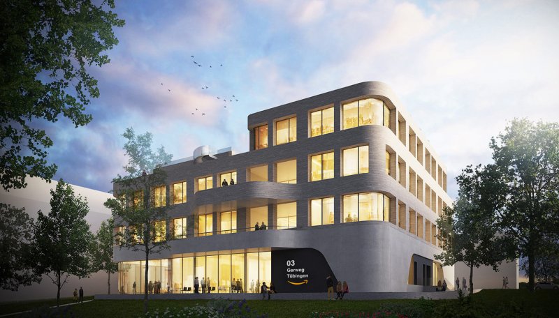 Rendering vom Projekt Amazon Tübingen
