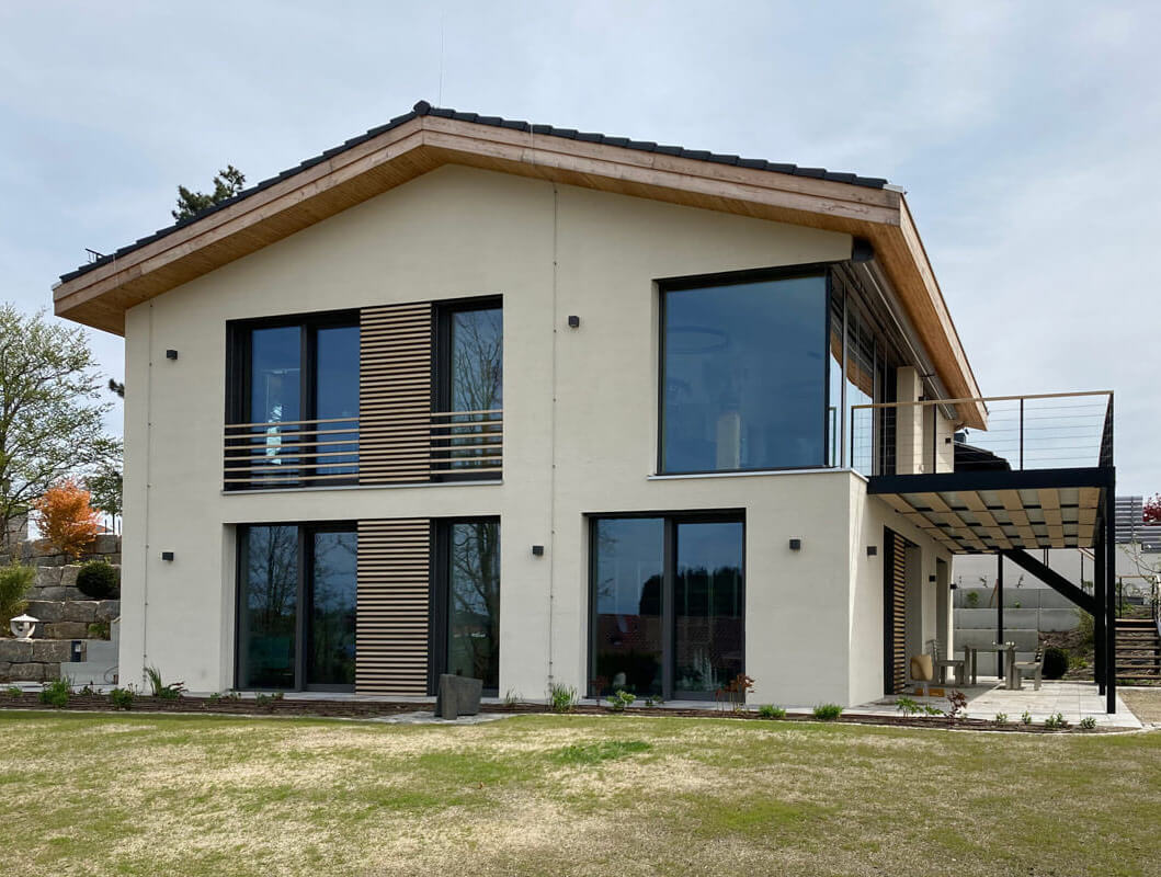 Außenaufnahme Einfamilienhaus Wangen